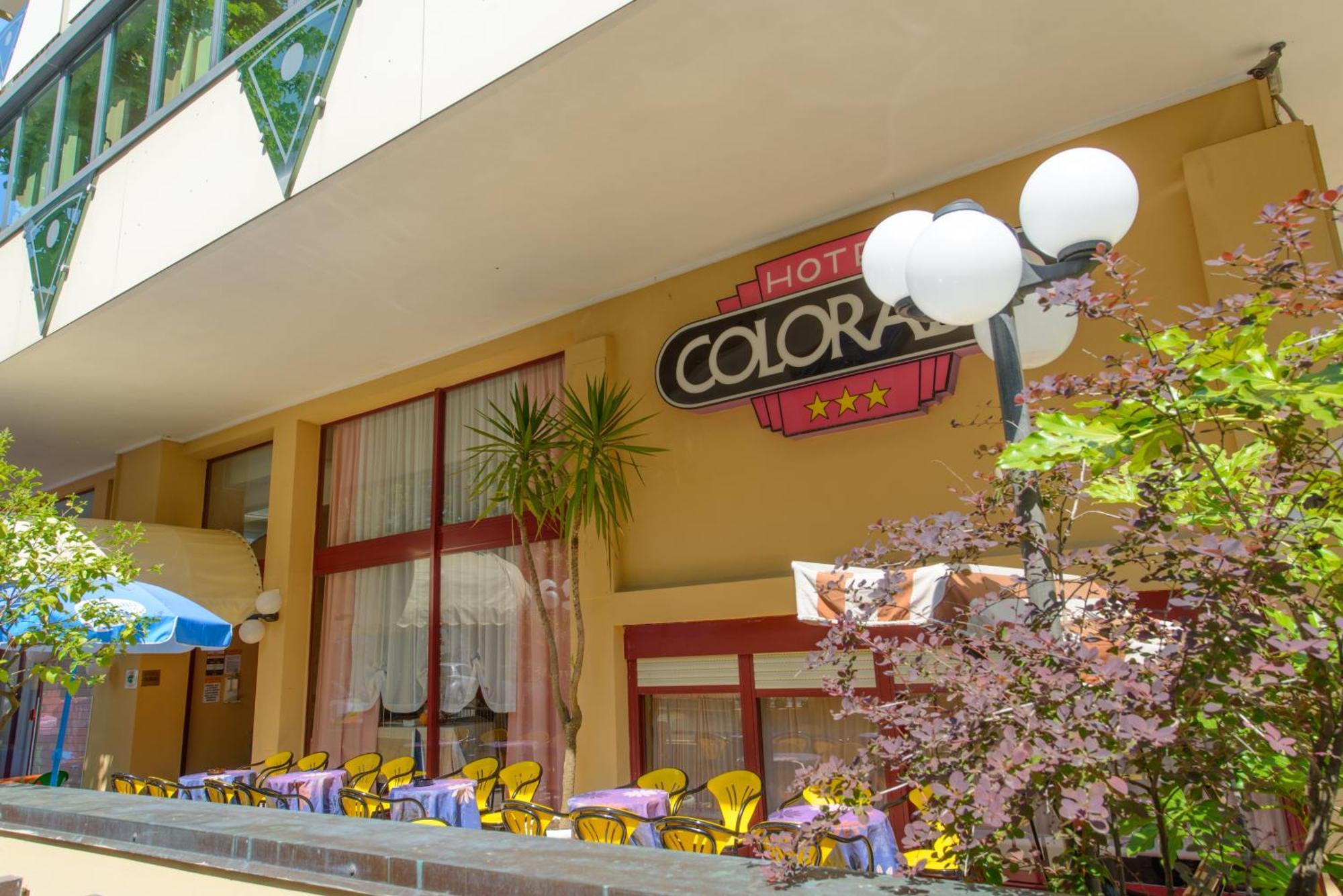 Hotel Colorado Rimini Bagian luar foto